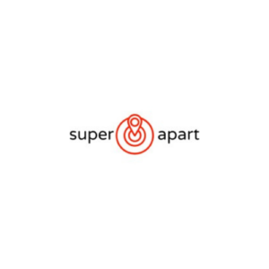 Logo superapart – partner Vel Energy w wynajmie apartamentów i zarządzaniu nieruchomościami krótkoterminowymi.