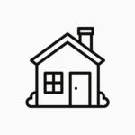 Ikona domu jednorodzinnego – świadectwo charakterystyki energetycznej dla domu.